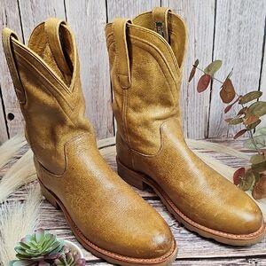 TACOVAS THE STOCKTON BISON ROPER STYLE WESTERN BOOT